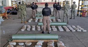 Marina decomisa 141 kilos de droga en puerto de Veracruz