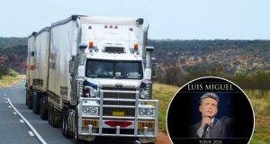 Asaltan tráiler con equipo para concierto de Luis Miguel cerca de La Antigua