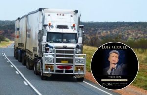 Asaltan tráiler con equipo para concierto de Luis Miguel cerca de La Antigua