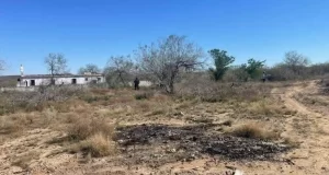 Encuentran restos calcinados en rancho abandonado entre Tamaulipas y Nuevo León