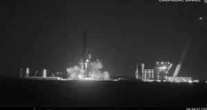 Booster 18 implosiona durante prueba en Starbase; cámaras captan el momento