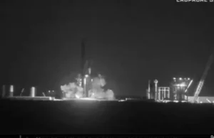Booster 18 implosiona durante prueba en Starbase; cámaras captan el momento