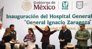Sheinbaum inaugura hospital del IMSS que sustituye clínica dañada por el sismo