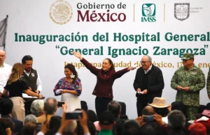Sheinbaum inaugura hospital del IMSS que sustituye clínica dañada por el sismo