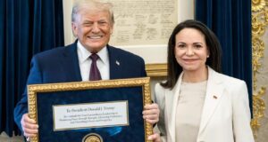 Instituto Nobel aclara que María Corina no puede transferir premio