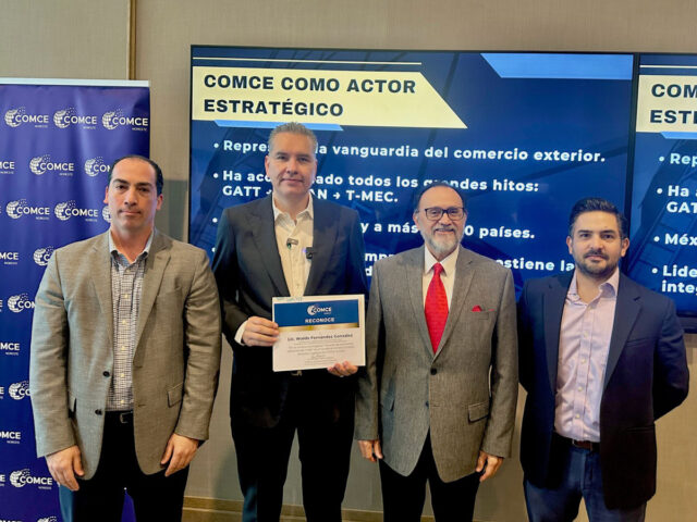 PRESENTA WALDO FERNÁNDEZ AVANCES DE LA REVISIÓN DEL T-MEC A COMCE NUEVO LEÓN