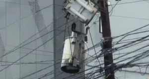 Fallo en transformador deja sin electricidad a vecinos de Colonia Del Valle