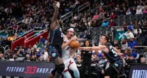 Jaime Jáquez Jr. brilla en victoria del Heat sobre Detroit