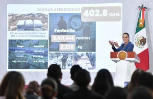 Sheinbaum destaca reducción de homicidios y fortalecimiento de la seguridad