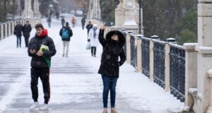 Borrasca Francis provoca nevadas y fuerte descenso térmico en España