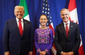 Comercio domina el primer diálogo entre Sheinbaum y Trump en encuentro trilateral