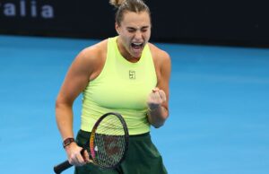 Sabalenka alcanza la final de Brisbane por tercer año consecutivo