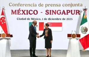 México y Singapur pactan ampliar cooperación digital, económica y comercial