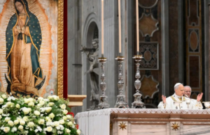 Papa León XIV celebra misa por la Virgen de Guadalupe y le pide protección para jóvenes contra drogas y violencia