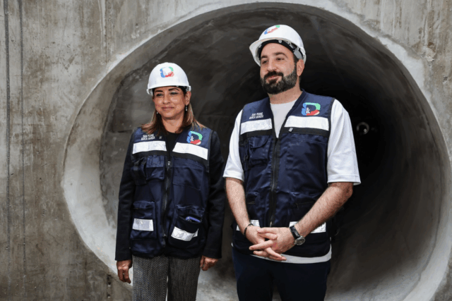 SAN PEDRO INAUGURA PLUVIAL