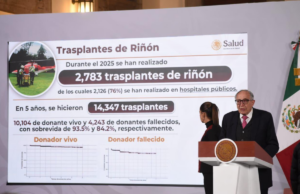 Secretaría de Salud lanza campaña nacional para promover donación de órganos