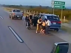 Recuperan equipo de video de Sheinbaum robado en carretera de San Luis Potosí