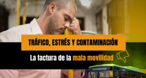 Tráfico, estrés y contaminación: la factura de la mala movilidad