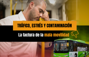 Tráfico, estrés y contaminación: la factura de la mala movilidad