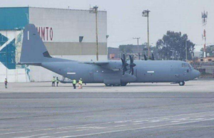 Sheinbaum aclara que aterrizaje de avión militar de EU en Toluca fue acordado previamente