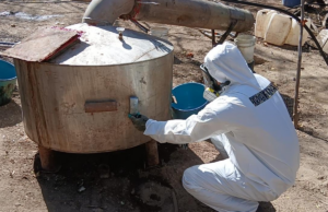 Semar desmantela tres laboratorios de metanfetaminas en Michoacán, Durango y Sinaloa