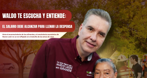 Waldo te escucha y entiende: El salario debe alcanzar para llenar la despensa