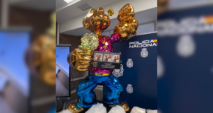 Réplica de ‘Popeye’ de Jeff Koons oculta 40 kilos de metanfetamina en desmantelamiento de red narco mexicana en España