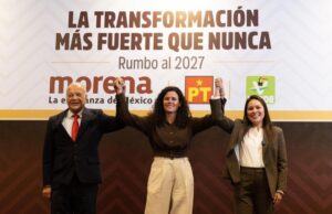 Alianza de Morena, PT y PVEM para el 2027