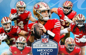 Los San Francisco 49ers regresan a México: NFL confirma partido oficial para 2026.