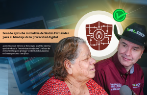Senado aprueba iniciativa de Waldo Fernández para el blindaje de la privacidad digital