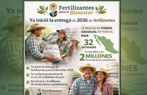 Gobierno Federal continua con la entrega gratuita de fertilizantes al sur de Nuevo León