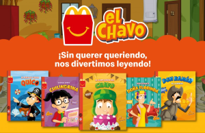Libros de “Chespirito” llegan a McDonald’s para impulsar el hábito lector