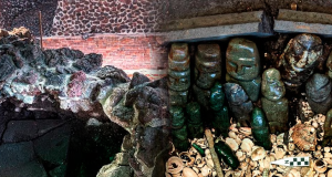 Hallan en el Templo Mayor la que podría ser la ofrenda más grande de Moctezuma Ilhuicamina