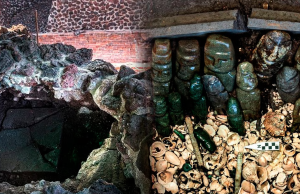Hallan en el Templo Mayor la que podría ser la ofrenda más grande de Moctezuma Ilhuicamina
