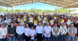 Colocan primera piedra del Fraccionamiento “La Parrita” en Linares: Impulso al programa Vivienda para el Bienestar