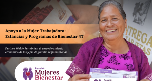 Apoyo a la Mujer Trabajadora: Estancias y Programas de Bienestar 4T