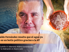Waldo Fernández resalta que el agua ya no es un botín político gracias a la 4T
