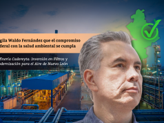 Vigila Waldo Fernández que el compromiso federal con la salud ambiental se cumpla
