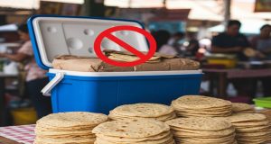 ¿Es ilegal vender tortillas en hieleras?