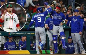 México queda fuera del Clásico Mundial de Béisbol: Italia y EE. UU. avanzan a cuartos
