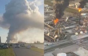 Fuerte explosión en refinería de Texas activa protocolos de emergencia