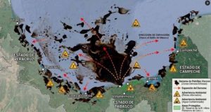 Satélites desmienten derrame masivo en el Golfo de México