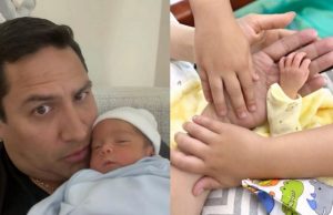 Julión Álvarez celebra la llegada de su tercera hija y comparte su felicidad en redes