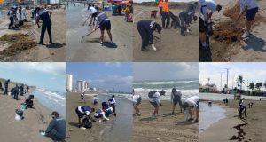 Retiran más de 700 toneladas de crudo en el Golfo de México