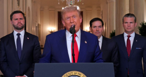 Trump estima que la ofensiva militar contra Irán podría durar cuatro semanas