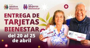 Entrega Gobierno federal tarjetas a mujeres y adultos mayores de Nuevo León