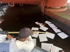 Semar retira 180 kilogramos de material contaminante en el puerto de Veracruz