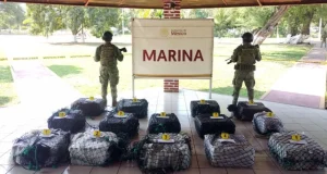 Incautan más de 265 kilos de cocaína en operativo naval en Michoacán