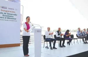 Inaugura Sheinbaum Polo de Desarrollo Económico en Huamantla, Tlaxcala