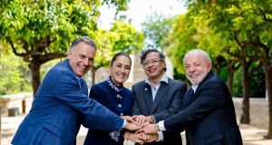 Fortalecimiento regional: Sheinbaum se reúne con líderes de Brasil, Colombia y Uruguay
